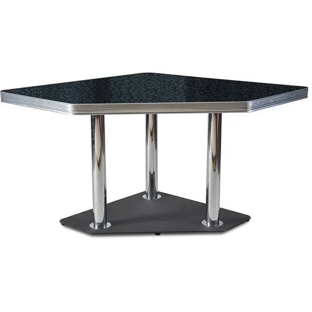 Bel Air Retro Hoektafel TO-30W Blackstone