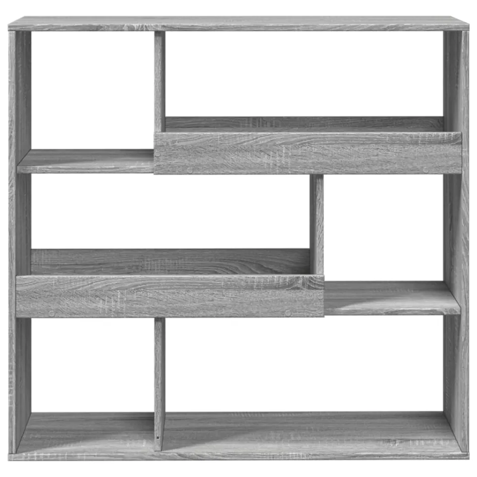 vidaXL Kamerscherm 100x33x94,5 cm bewerkt hout grijs sonoma eikenkleur