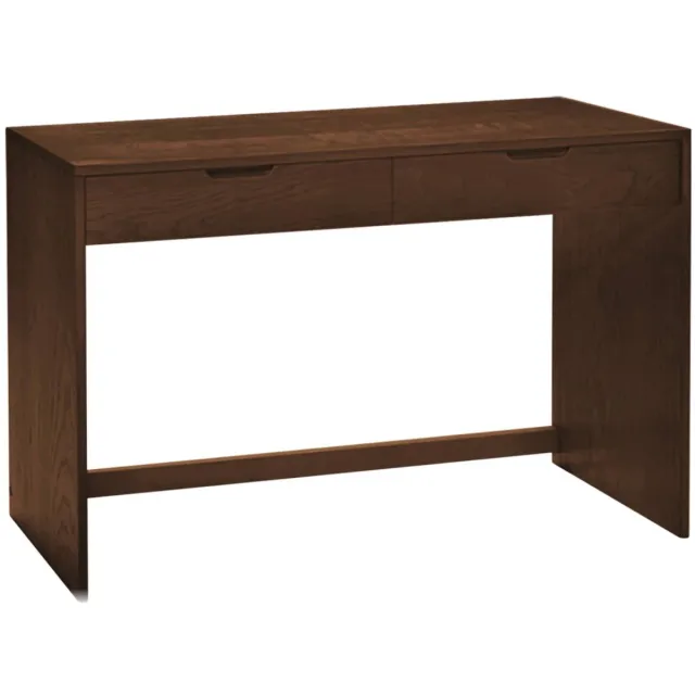sweeek Sidetable houtdecor 2 laden 120cm - tania Walnoot