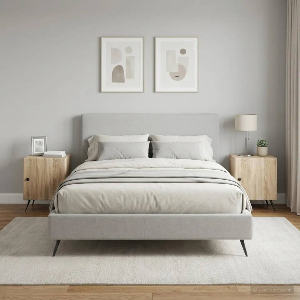 vidaXL Nachtkastje 2 st Sonoma Eiken 43 x 34,5 x 50 cm Bewerkt hout, foto 4