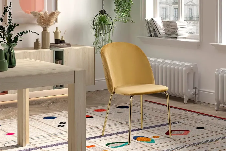 eetkamerstoel Suze goud, foto 4