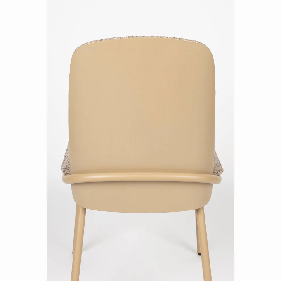 Zuiver Clip eetkamerstoel beige, foto 6