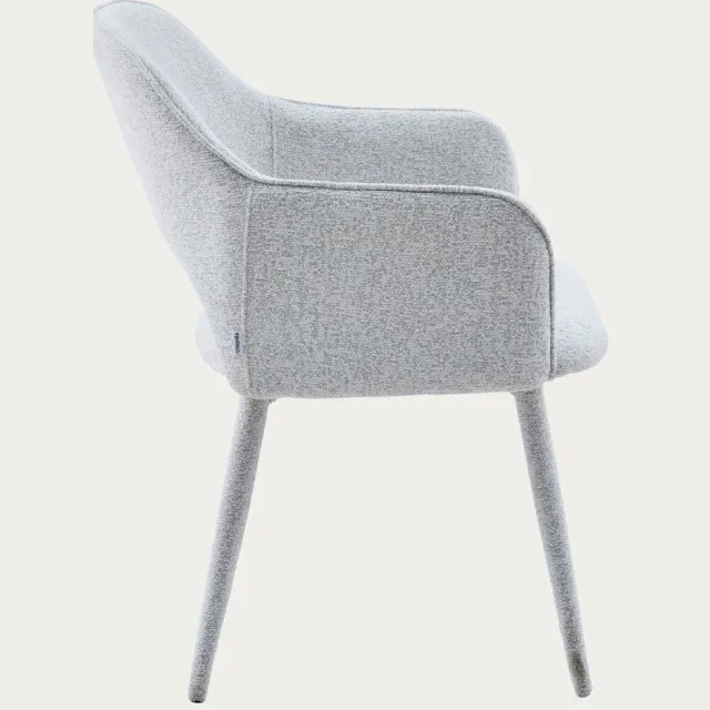 Homla Chair - CONTE - in fabric grey - 55x62x85 cm - 774904