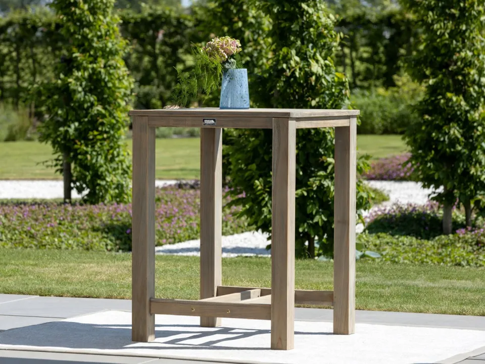 ROUGH Furniture ROUGH-S/ROUGH-X 80cm barset 3-delig bruin, foto 5
