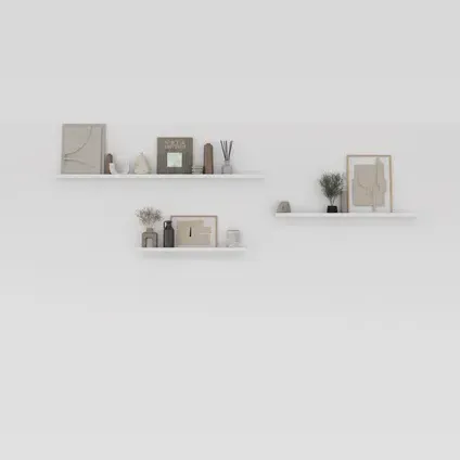 Duraline Fotoplank Staal Ral9003 Wit 60x5x9cm 4pp, foto 2