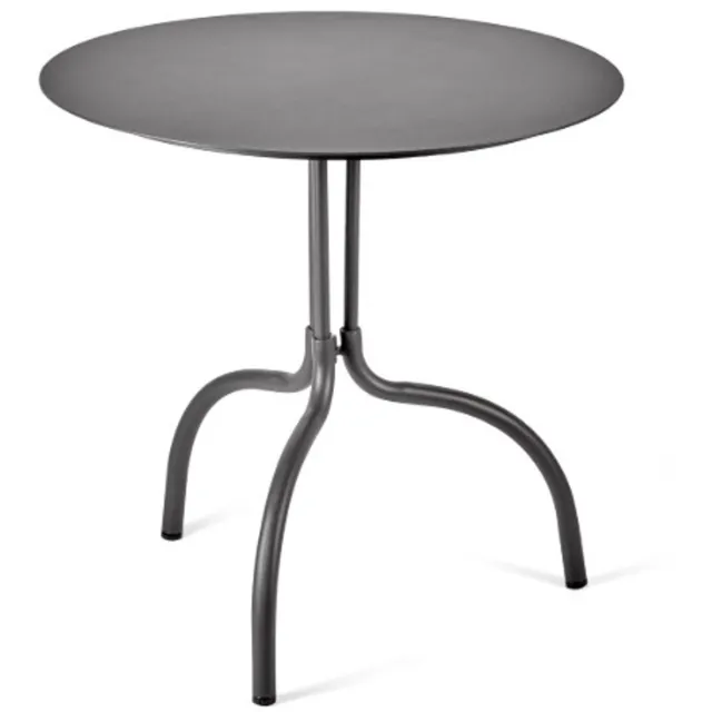 Serax Piet Boon Bistro Outdoor Tafel Black Patio Diameter 75cm - Hoogte 73cm Zwart
