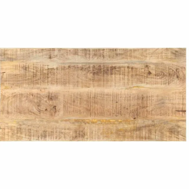 vidaXL Tafelblad 25-27 mm 100x60 cm massief mangohout bruin, foto 4