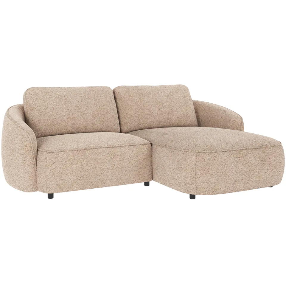 Rowico Home Norris gestoffeerde 3-zits hoekbank beige - rechts - 226 cm, foto 3