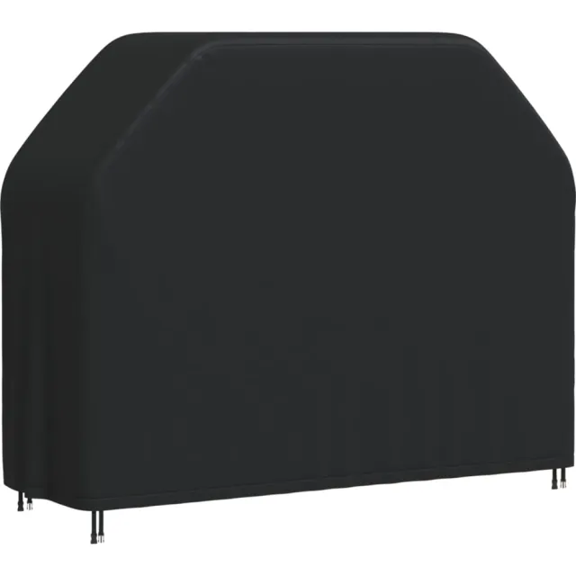 vidaXL Barbecuehoes 162x61x122 cm 420D oxford zwart