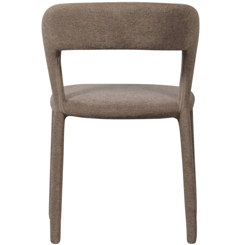 WOOOD Noble eetkamerstoel taupe, foto 6