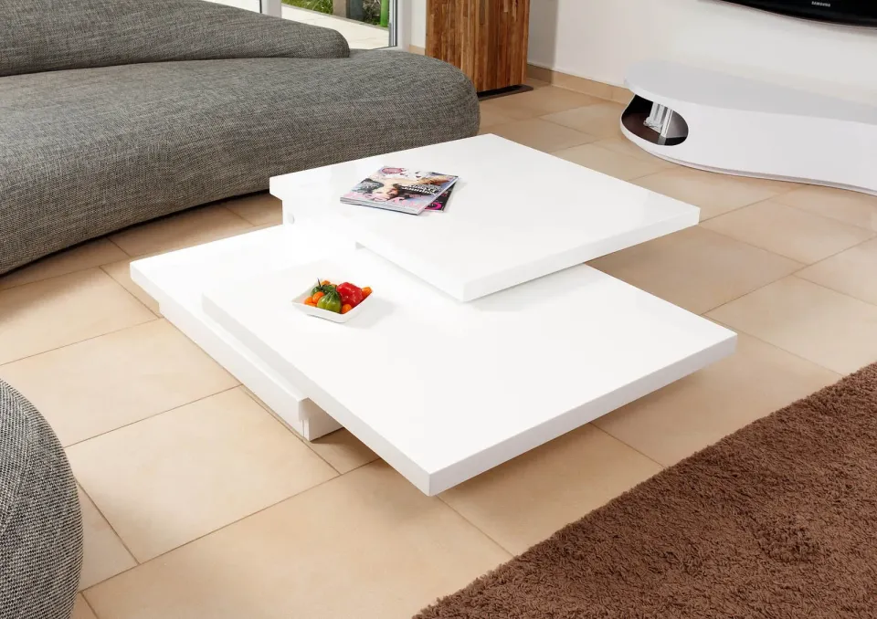 salontafel Gina hoogglans wit, foto 5