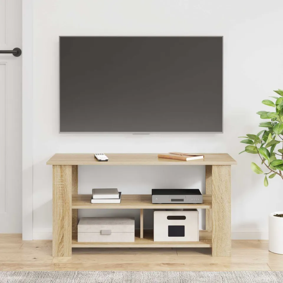 vidaXL TV-standaard Sonoma Eiken 100 x 40 x 50 cm, foto 4