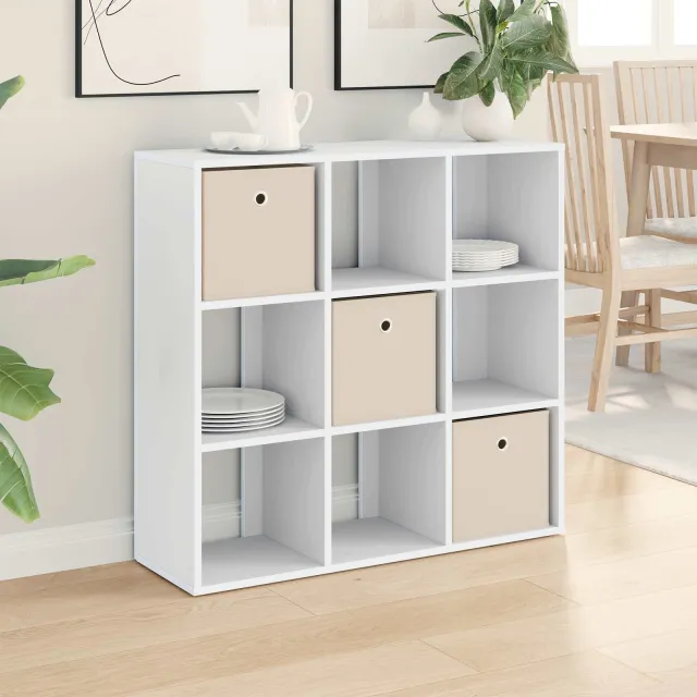 vidaXL Dressoir Wit 88,5 x 29 x 84,5 cm