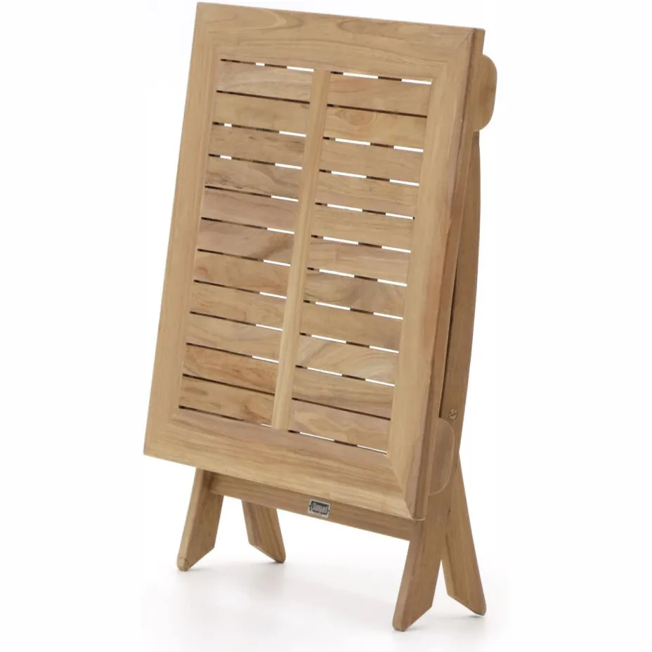 Bellagio tuinmeubelen Sunyard Preston klaptafel 80x80x75cm bruin, foto 5