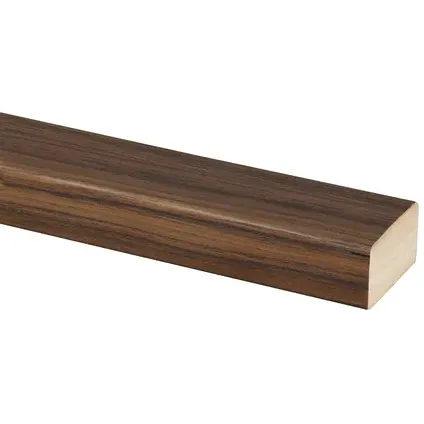 CanDo Decowall Roomdivider Spijl - Walnoot - 270cm - 30x50mm - 4 Stuks Bruin