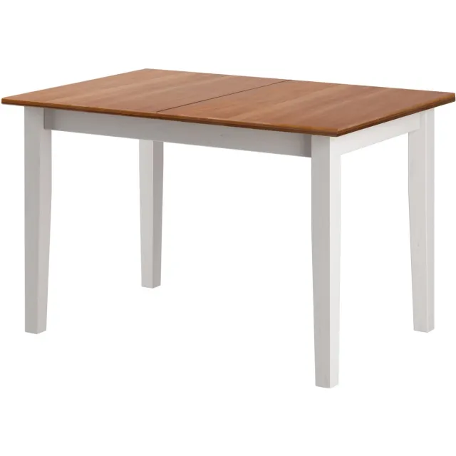Notio Living Dakota-Eettafel - Verlengbaar - Wit Grenen