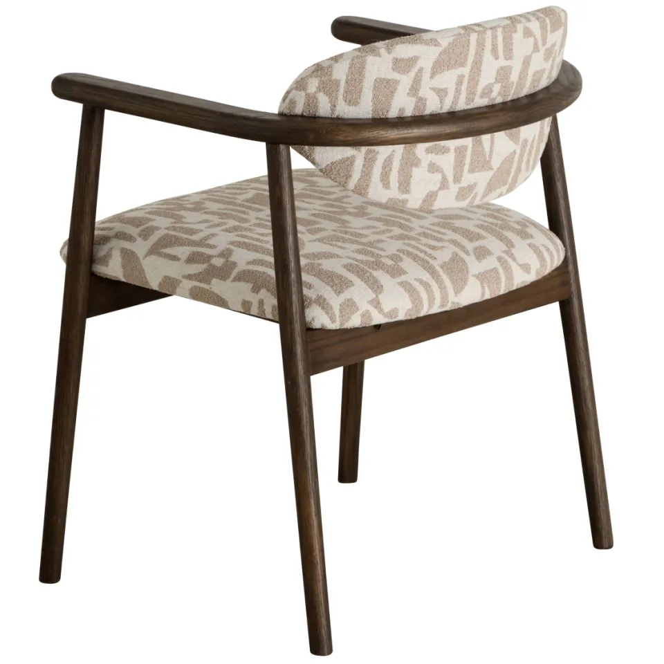 NOUS Living eetkamerstoel Elly beige, foto 3