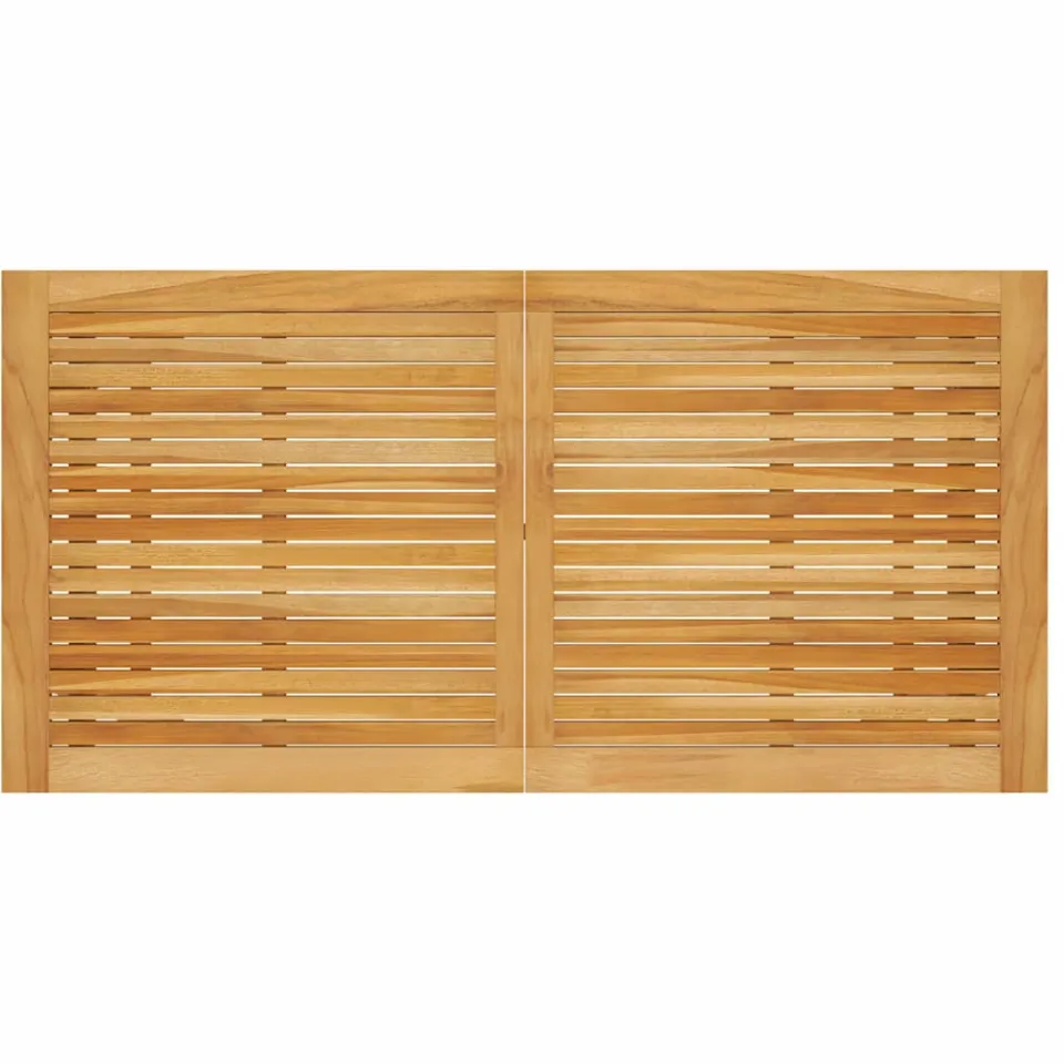 vidaXL Tuintafel 140x70x73,5 cm massief acaciahout bruin, foto 4
