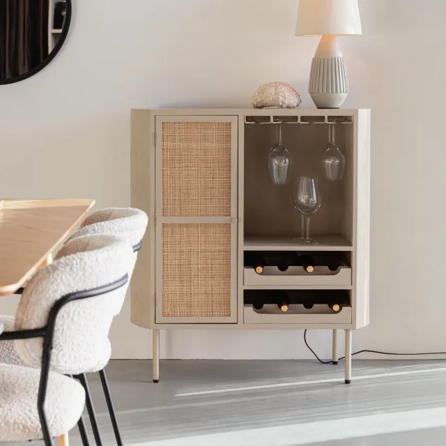 ZILT Meja wijnkast beige, foto 2