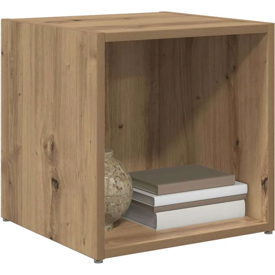 vidaXL Tv-meubelset 4 st Artisan Eiken Bewerkt hout, foto 2