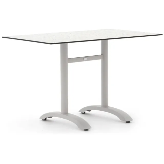 Bellagio tuinmeubelen Bellagio Lisio tuintafel 120x70x73cm Wit