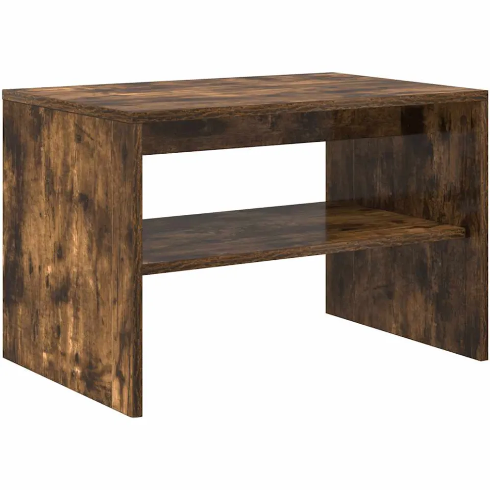 vidaXL Tv-meubel 60x40x40 cm bewerkt hout gerookt eikenkleurig, foto 3
