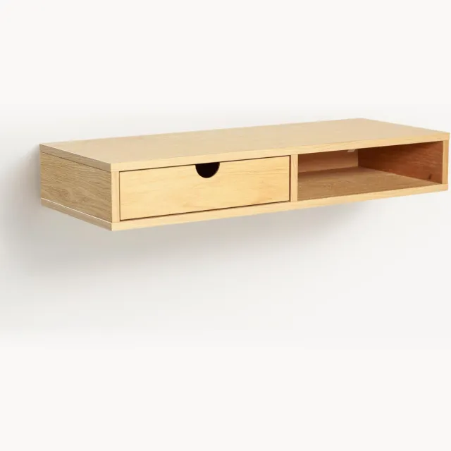 Woodman Wandconsole Farsta met lades Bruin