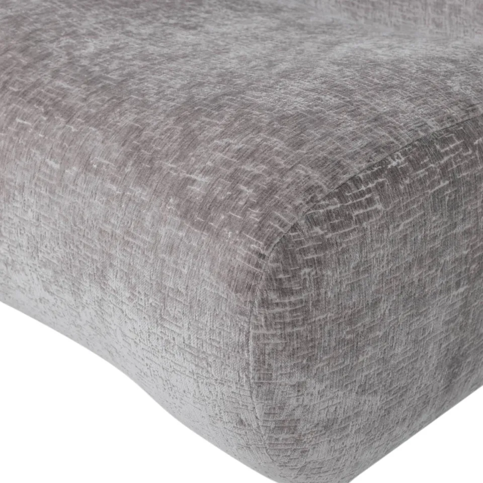 WOOOD Nomu Fauteuil Grove - Chenille - Lichtbruin - 74x76x92, foto 5