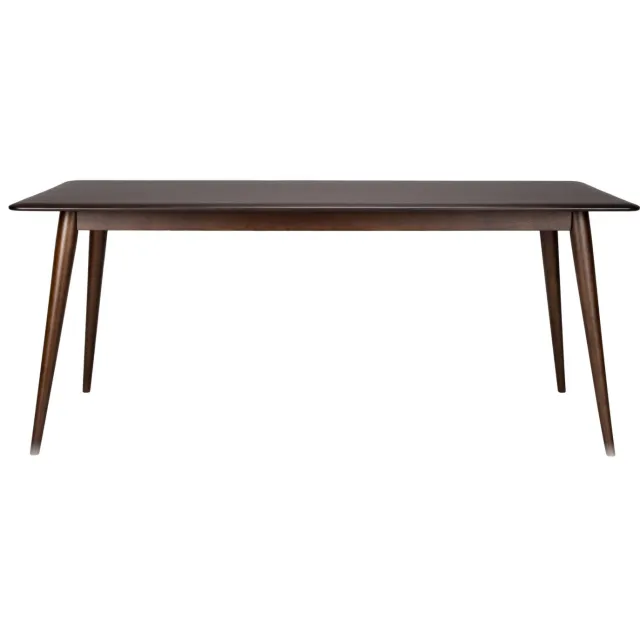 Dutchbone Dutchbone Elroy Eettafel 180x80 cm Hout Walnootkleur Bruin