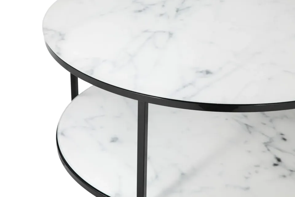 Salontafel Emine wit-zwart, foto 3