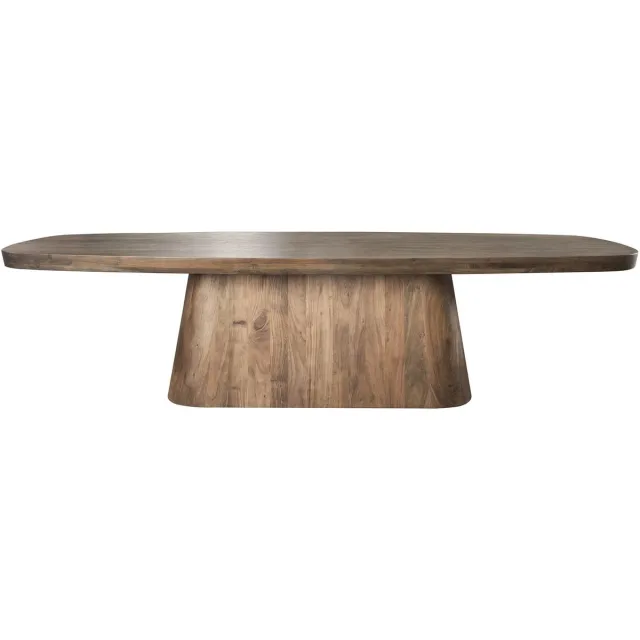 Giga Living Giga Meubel Eettafel Arcadia - Deens Ovaal - Acaciahout - 300cm Bruin