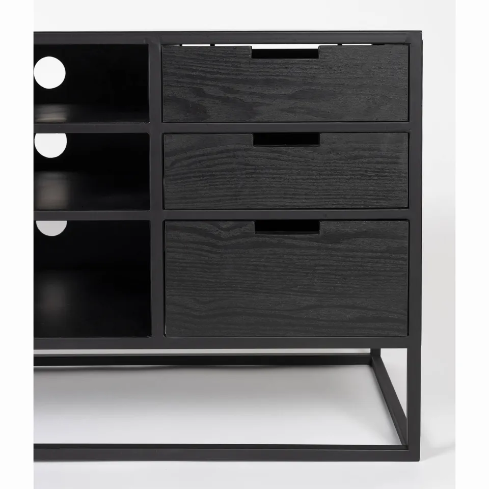 Wehkamp Home Guuij tv-meubel zwart, foto 4