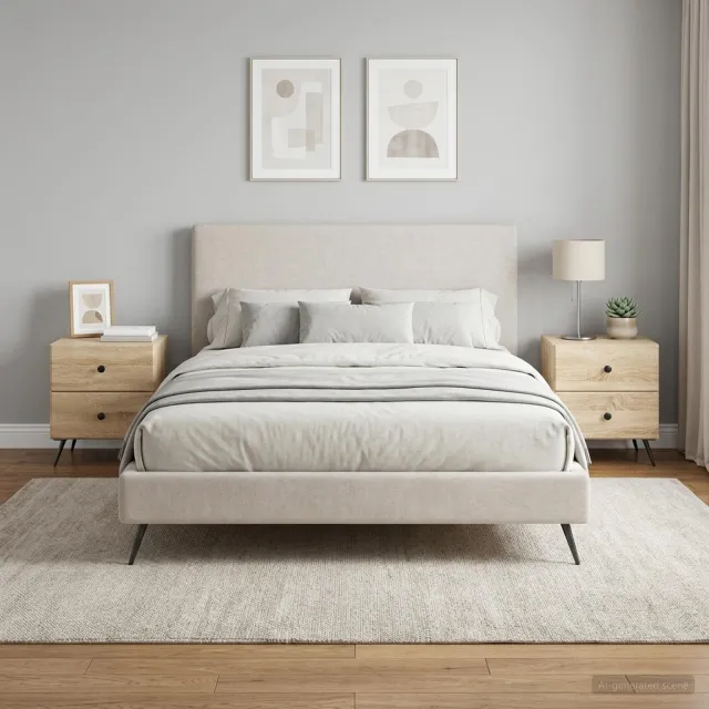 vidaXL Nachtkastje 2 st Sonoma Eiken 43 x 34,5 x 47,5 cm Bewerkt hout Bruin