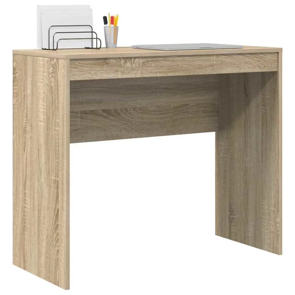 vidaXL Bureau Sonoma Eiken 90 x 40 x 76 cm, foto 3