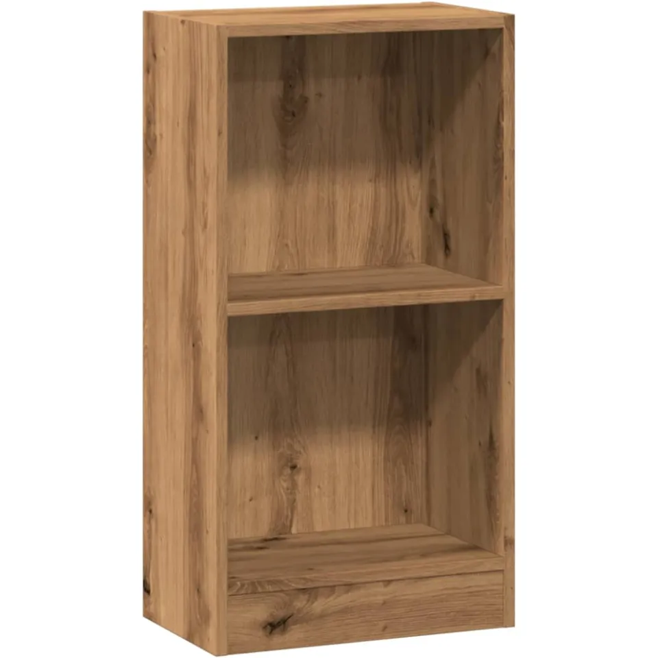 vidaXL Boekenkast 40x24x76 cm bewerkt hout artisanaal eikenkleurig, foto 3