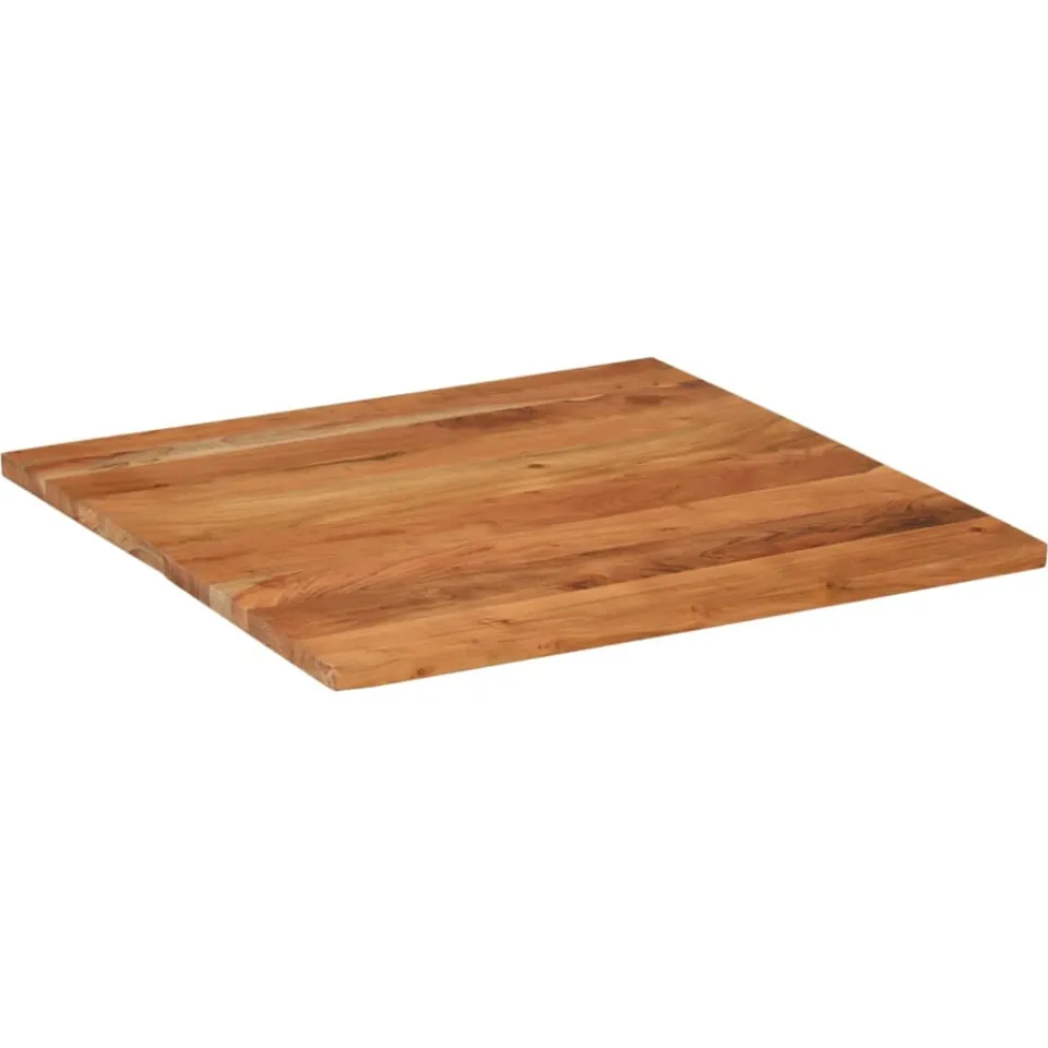 vidaXL Tafelblad vierkant 90x90x3,8 cm massief acaciahout bruin, foto 2