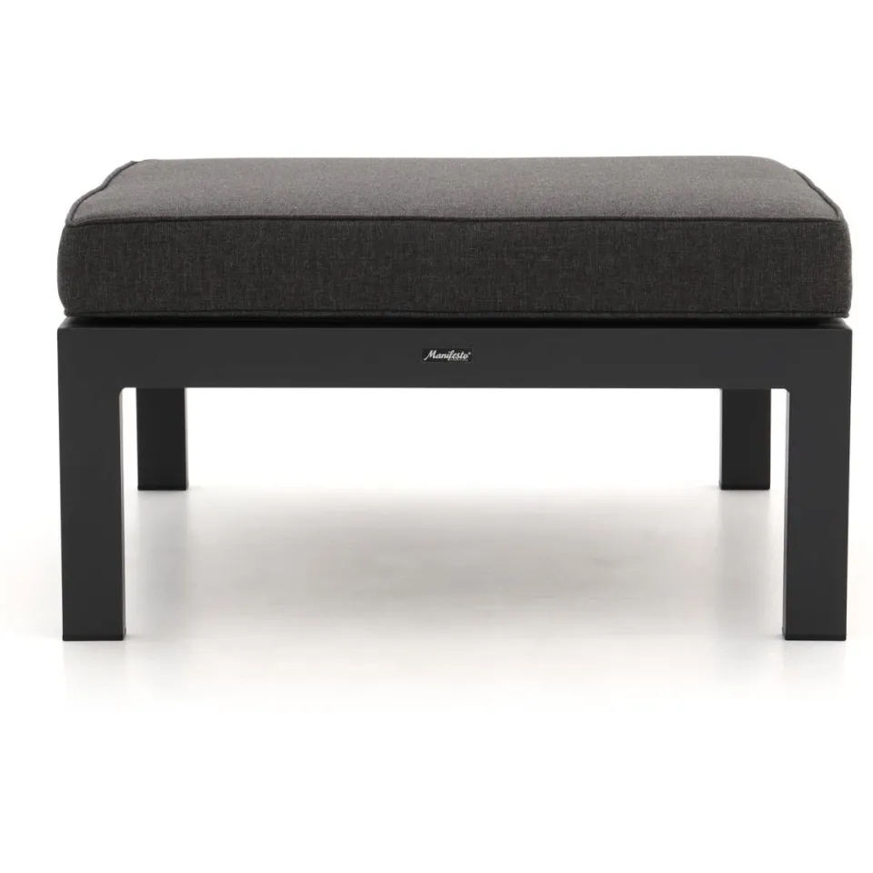 Manifesto Furniture Manifesto Alzano lounge voetenbank 78x78cm grijs, foto 3