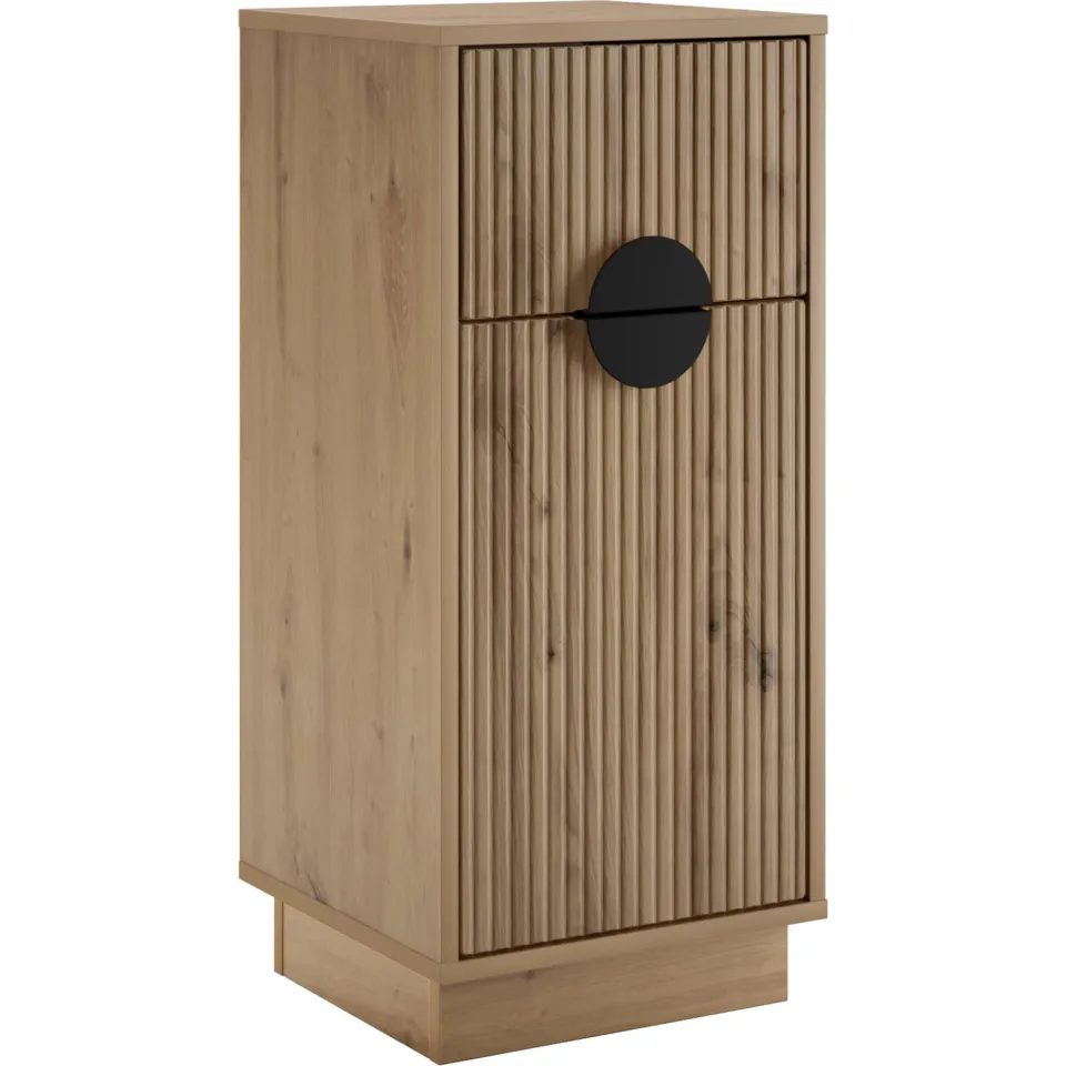vidaXL Dressoir VENRAY Artisanaal eiken 35 x 33 x 77,5 cm Bewerkt hout, foto 3