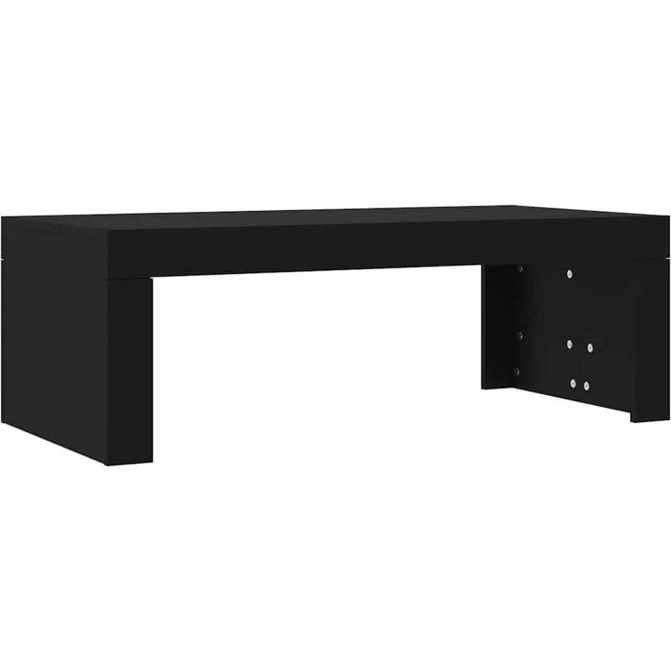 vidaXL Salontafel 102x50x36 cm bewerkt hout zwart, foto 3