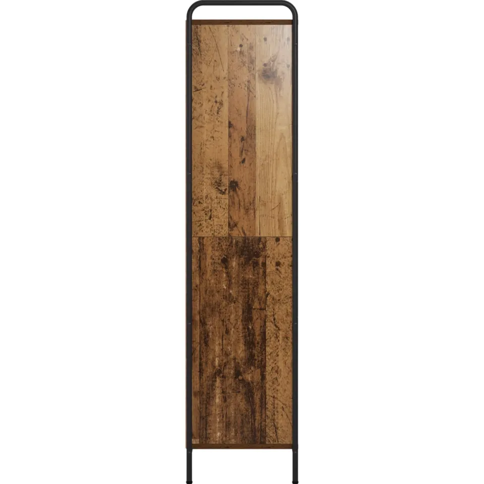 vidaXL Boekenkast 55,5 x 33 x 174 cm Bewerkt hout Oud hout bruin, foto 4