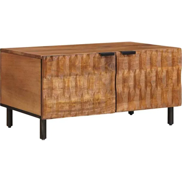 vidaXL Salontafel Bruin 80 x 50 x 40 cm Massief Mango Hout
