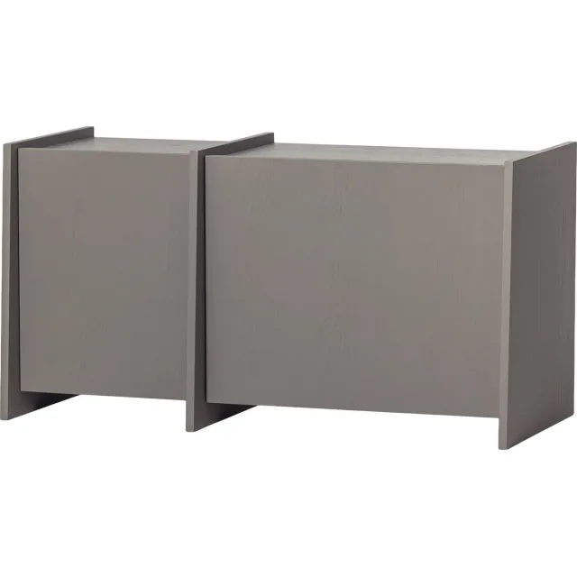 WOOOD Brock tv-meubel warmgrijs warm grey