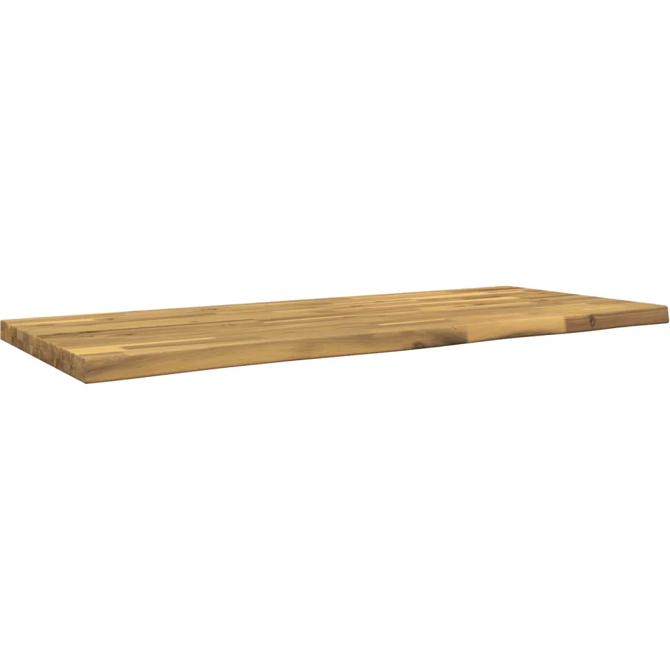 vidaXL Rechthoekig Tafelblad 110 x 40 x 3,2 cm Rechthoekig bruin, foto 2