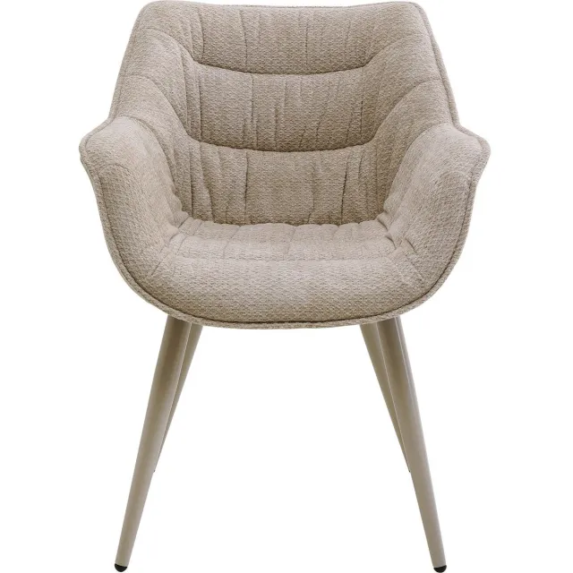 Kare Design Stoel met armleuningen Thelma beige Kare Design
