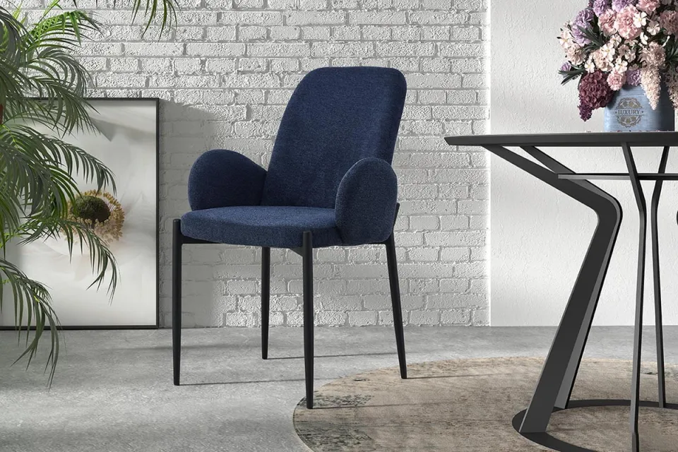 stoel Maria blauw, foto 6