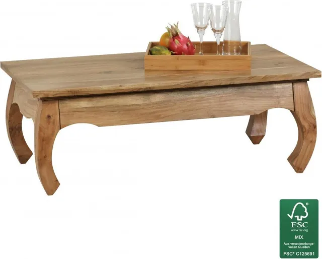 Gate39 Opium 110 x 60 Salontafel - Lichtbruin