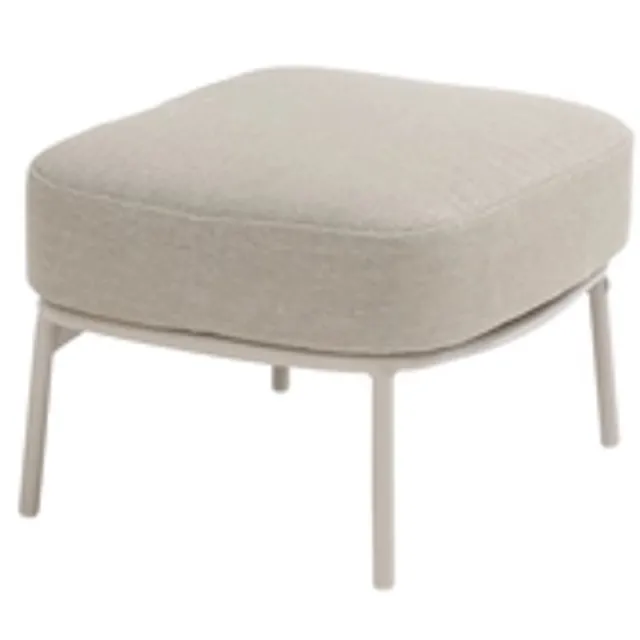 4 Seasons Outdoor Calma voetenbank latte Taste 4SO Taupe, Zand / Latte / Linen
