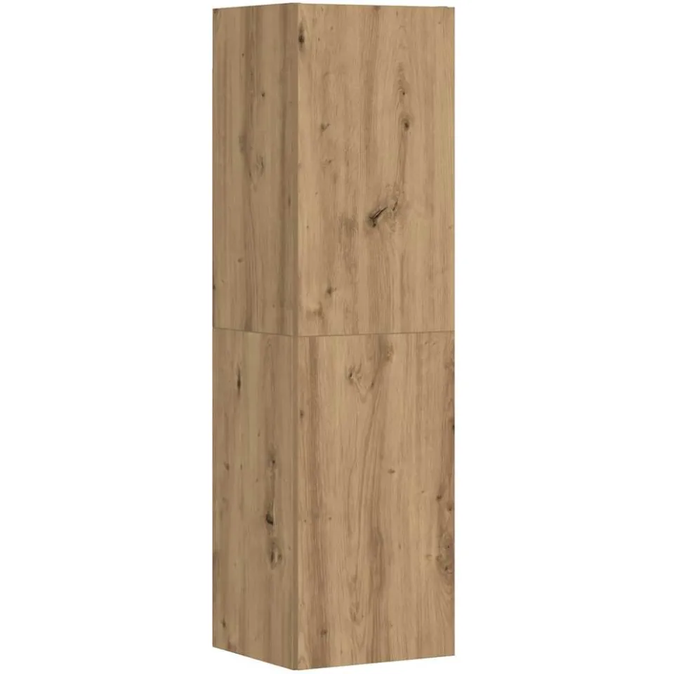 vidaXL Tv-wandkasten 3 st bewerkt hout artisanaal eikenkleurig, foto 4