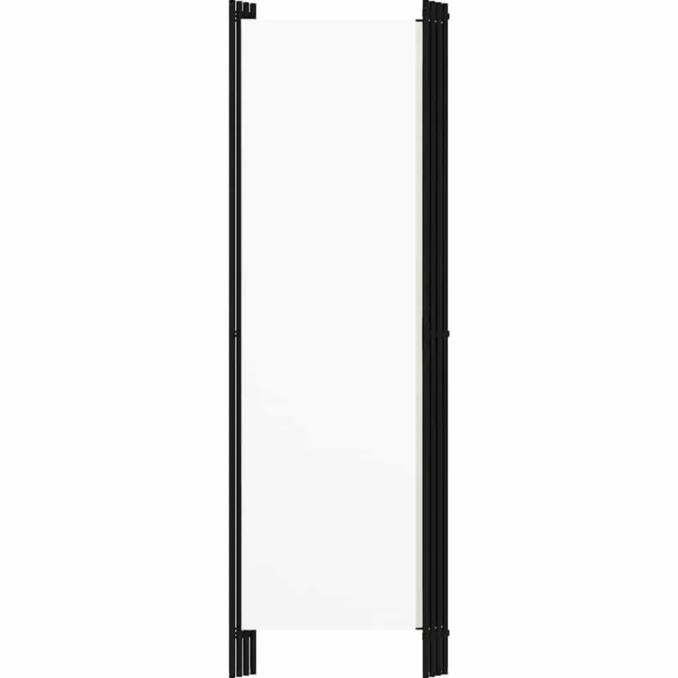 vidaXL Kamerscherm met 4 panelen 200x180 cm wit, foto 3