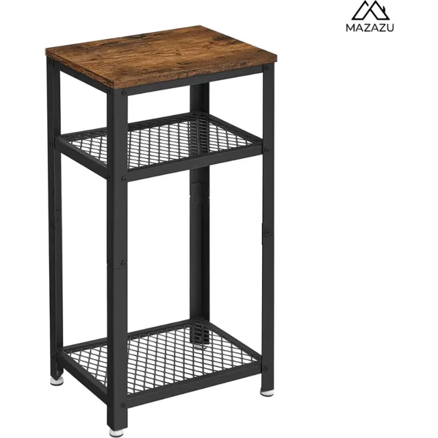 MAZAZU MIRA Home - Bijzettafel - Tafel - Nachtkastje - Sidetable - Vintage - 40x30x75